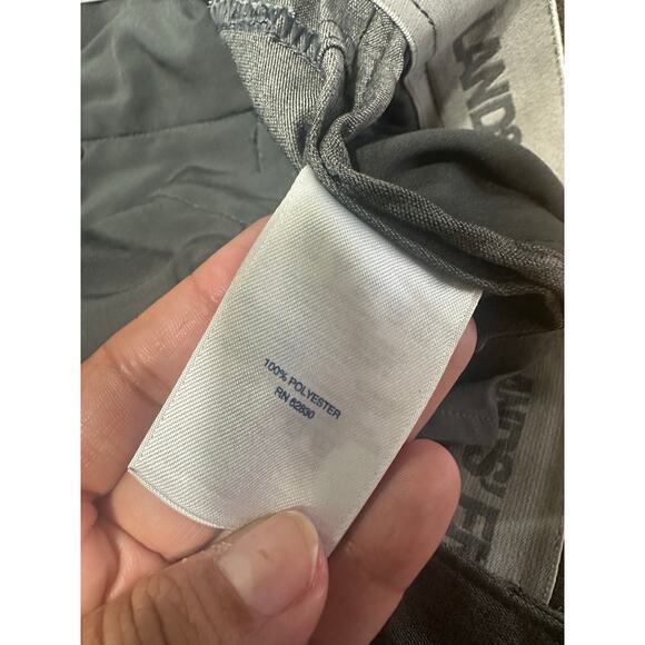 Lands End Grey Traditional Fit Shorts - Picture 11 of 11